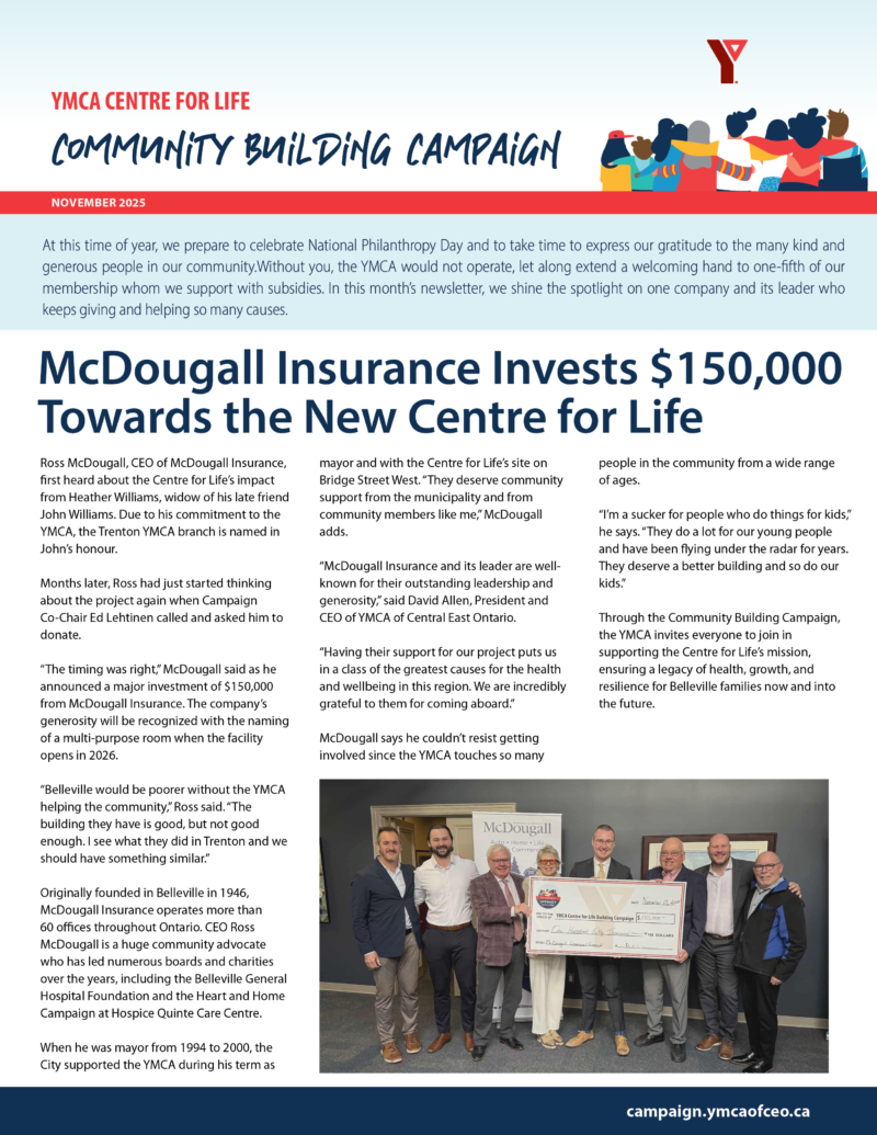 January 2026 Capital Campaign Newsletter
