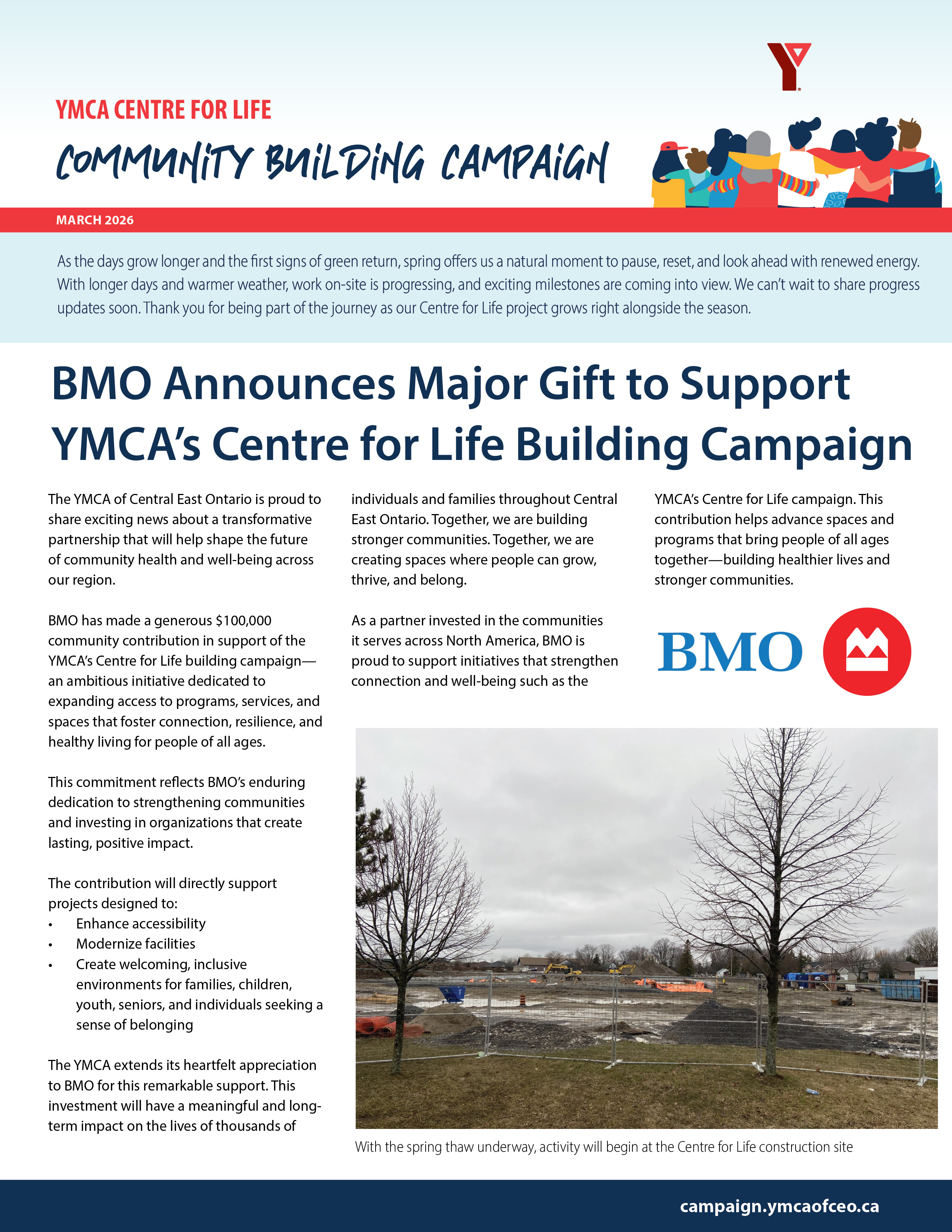 March 2026 Capital Campaign Newsletter