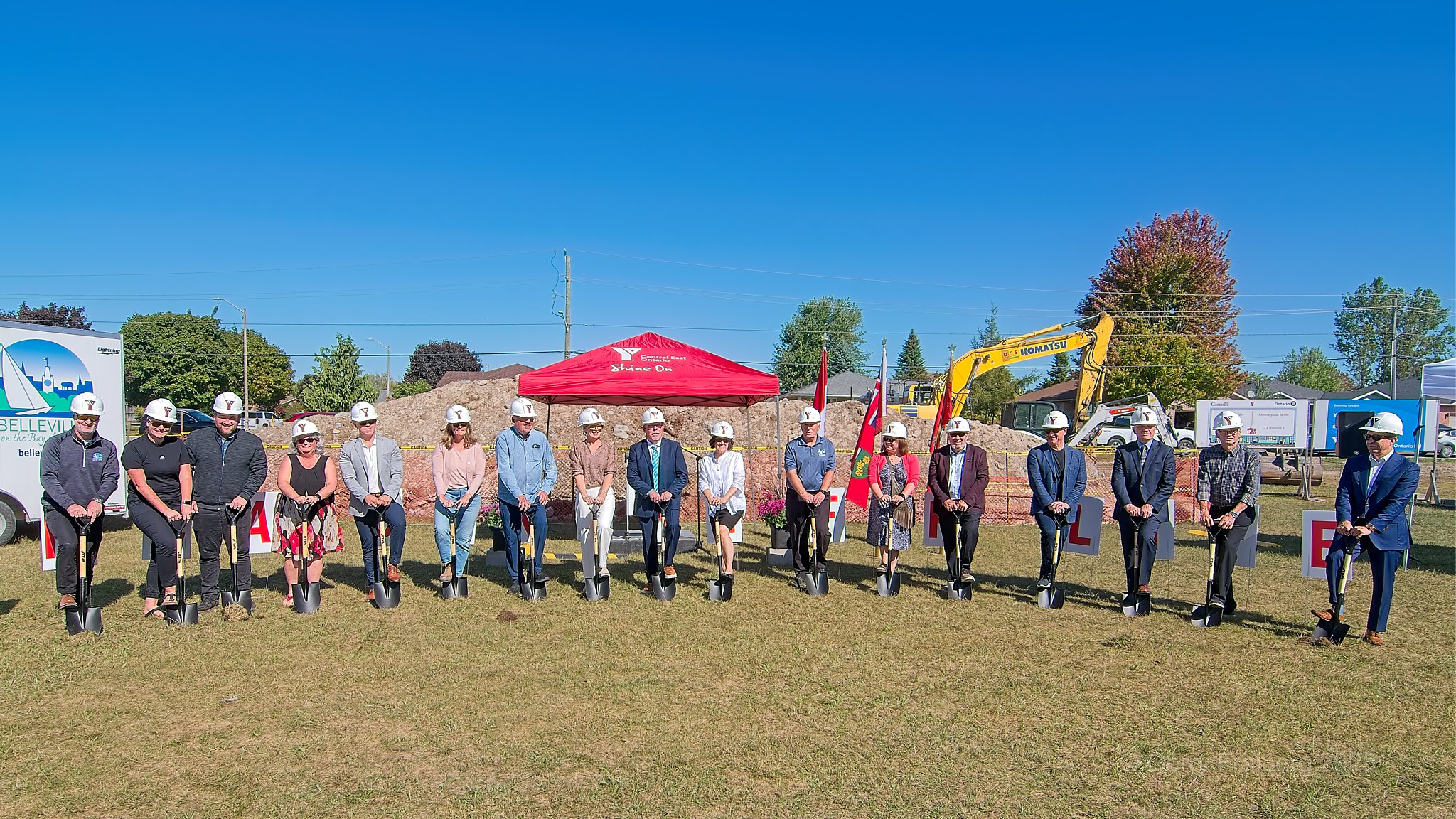 YMCA Centre for Life groundbreaking ceremony